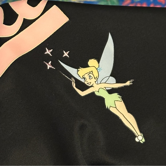 Disney Store Tinker Bell full-zip tracksuit jacket, women’s XXL. Pink stripes - Picture 10 of 13